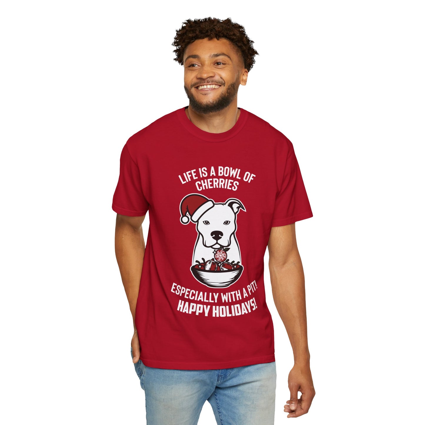Holiday Pitbull Unisex Tee