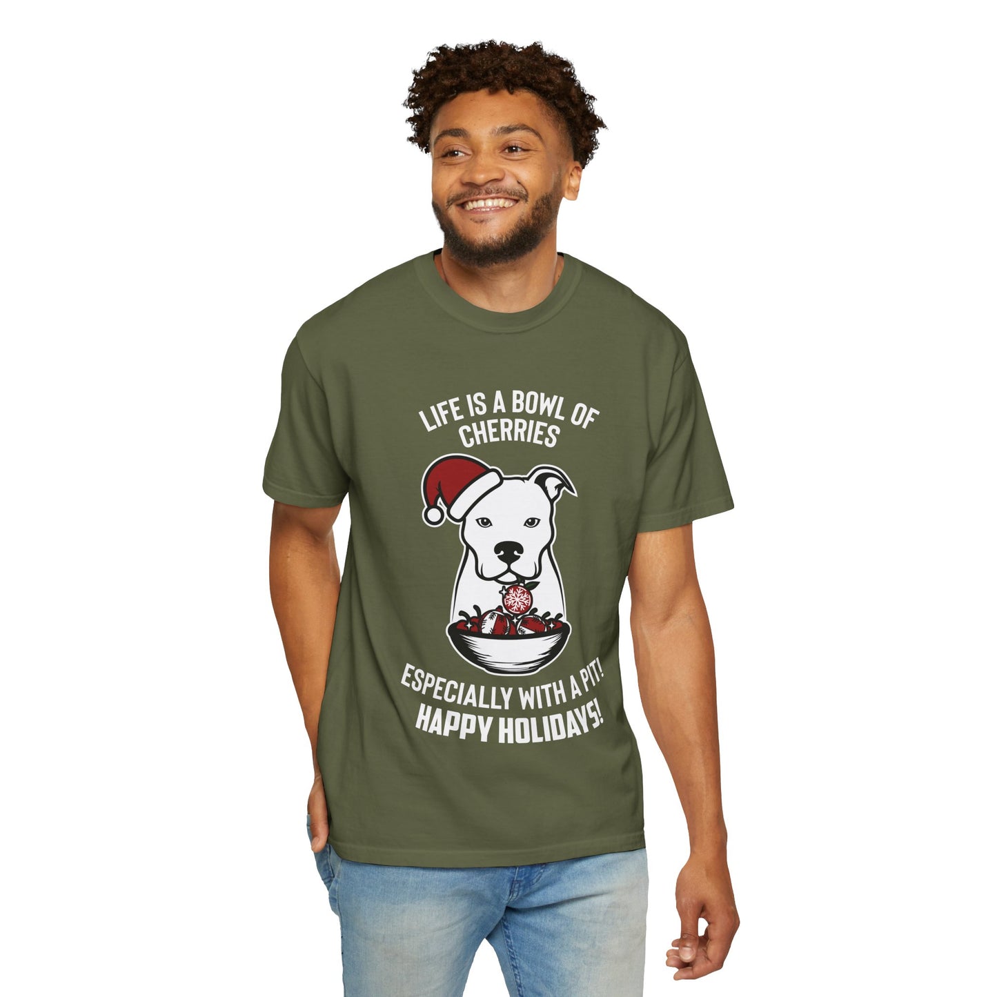 Holiday Pitbull Unisex Tee