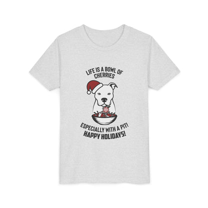 Holiday Pitbull Youth Short Sleeve Tee