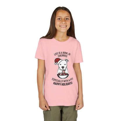 Holiday Pitbull Youth Short Sleeve Tee