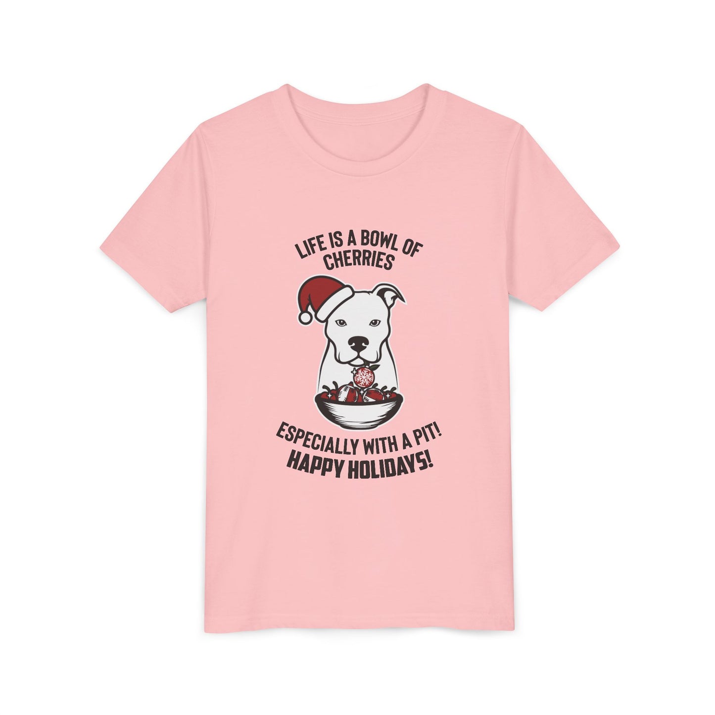 Holiday Pitbull Youth Short Sleeve Tee