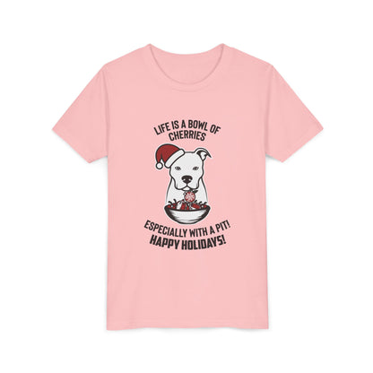 Holiday Pitbull Youth Short Sleeve Tee