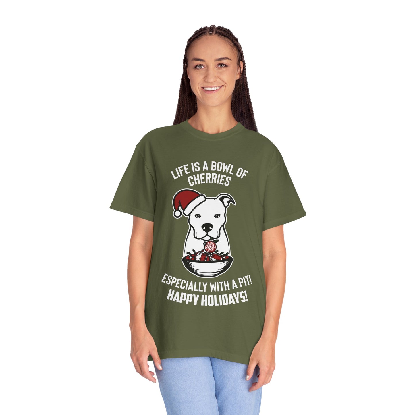 Holiday Pitbull Unisex Tee
