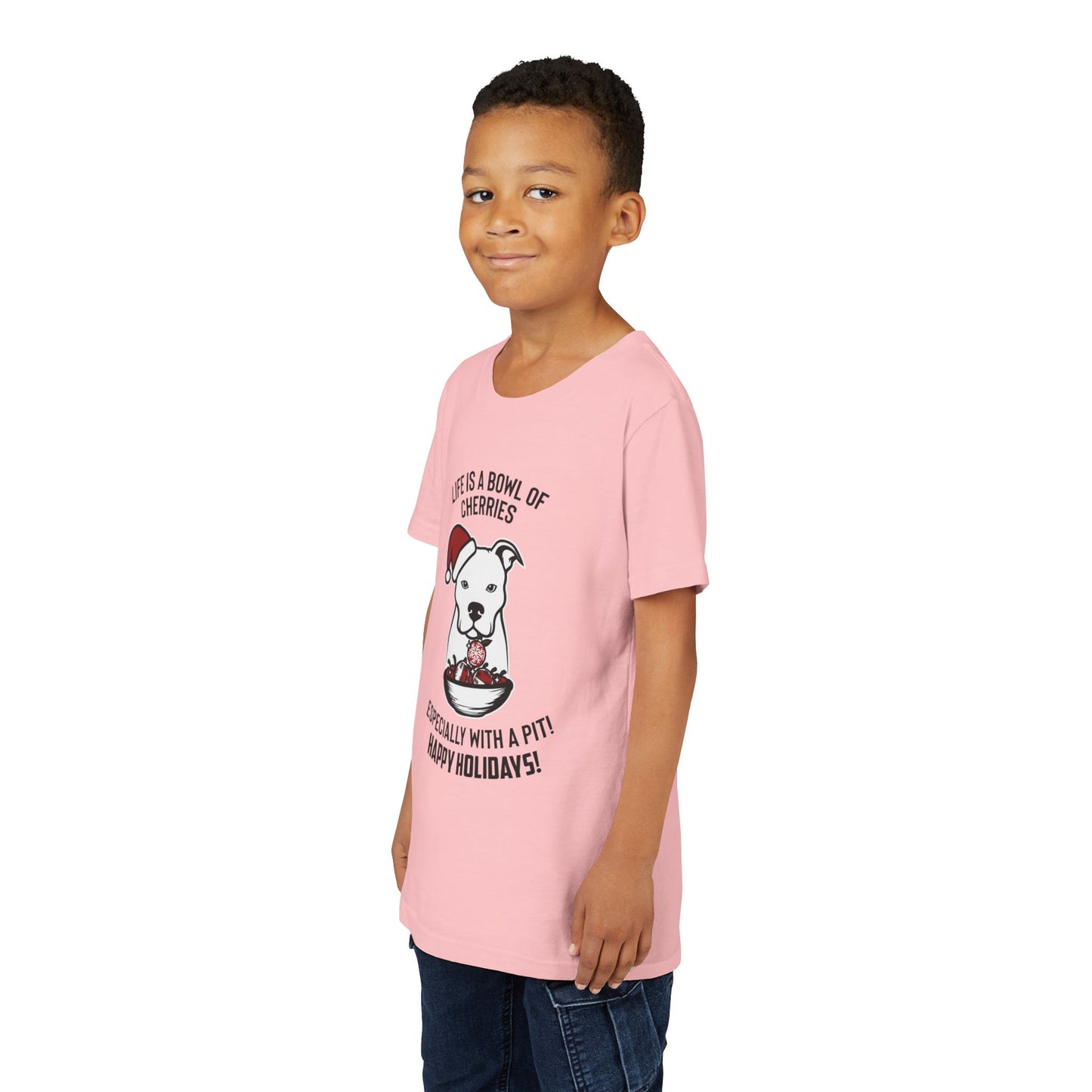 Holiday Pitbull Youth Short Sleeve Tee