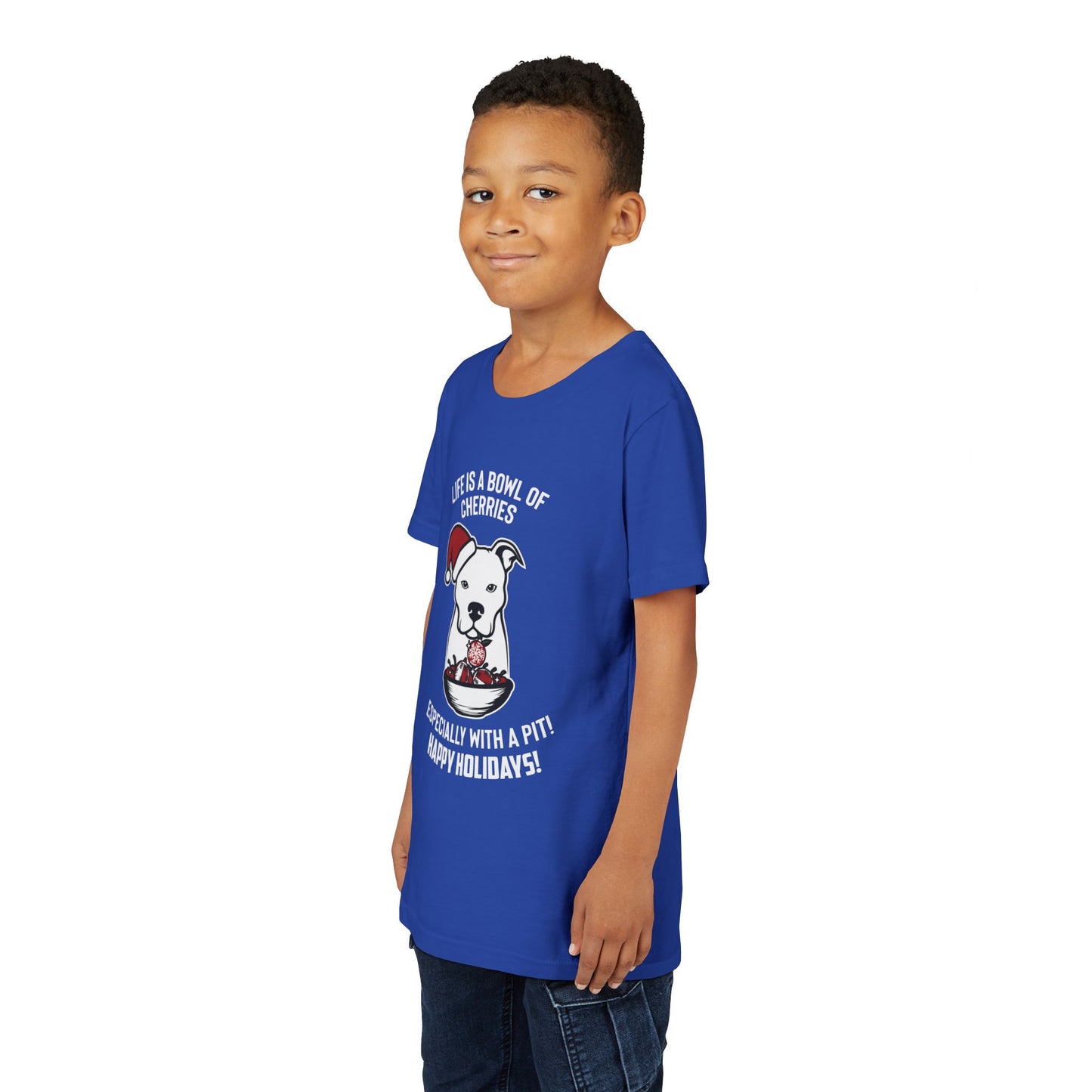 Holiday Pitbull Youth Short Sleeve Tee