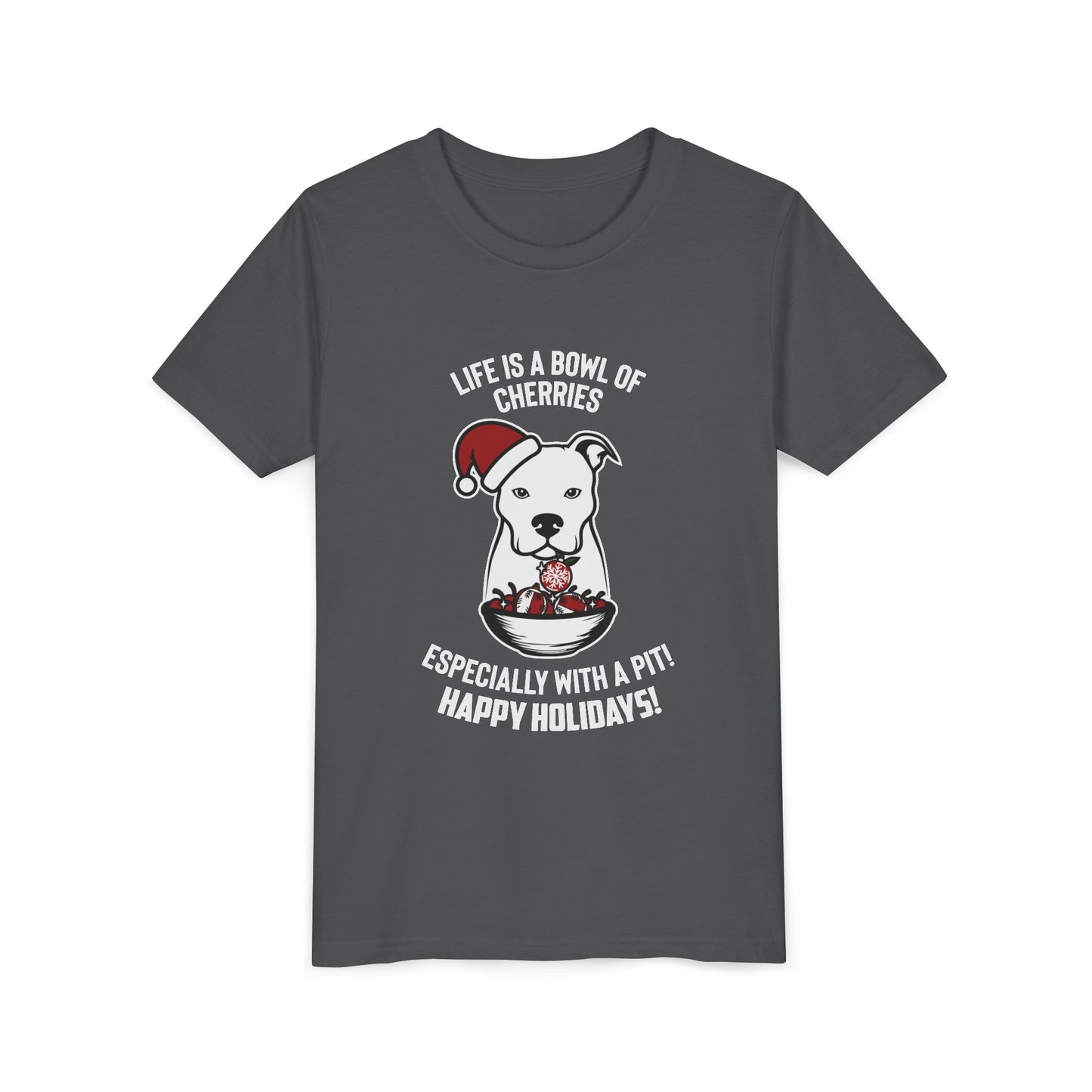 Holiday Pitbull Youth Short Sleeve Tee