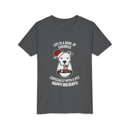 Holiday Pitbull Youth Short Sleeve Tee