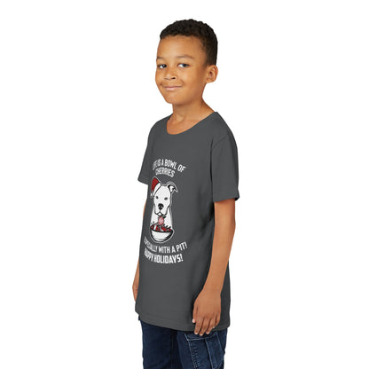 Holiday Pitbull Youth Short Sleeve Tee