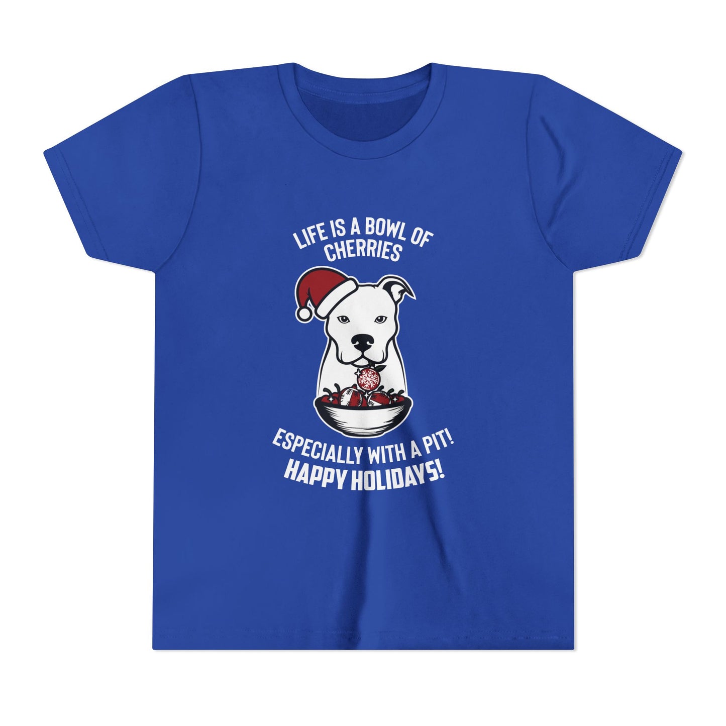 Holiday Pitbull Youth Short Sleeve Tee