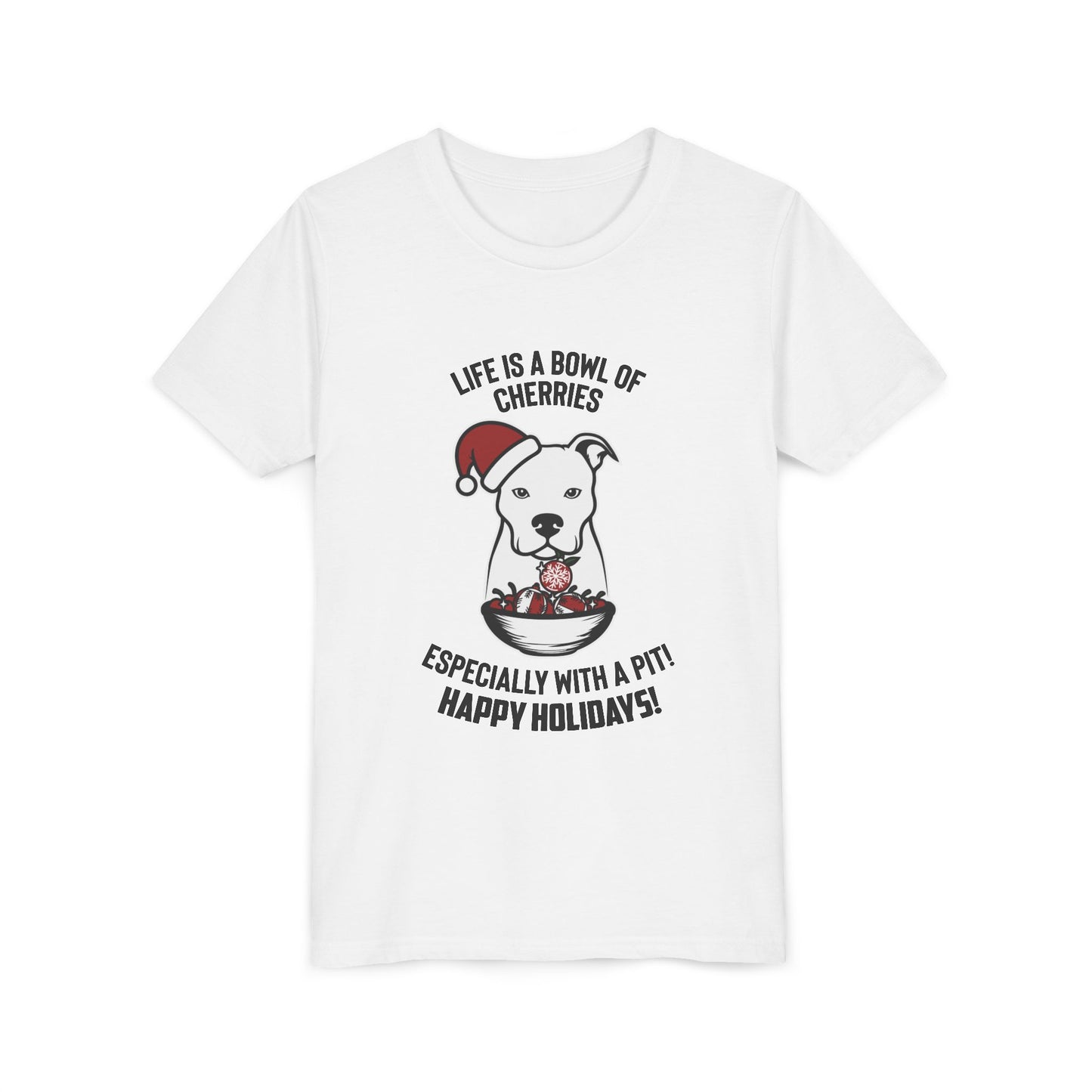 Holiday Pitbull Youth Short Sleeve Tee