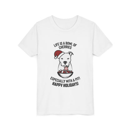 Holiday Pitbull Youth Short Sleeve Tee