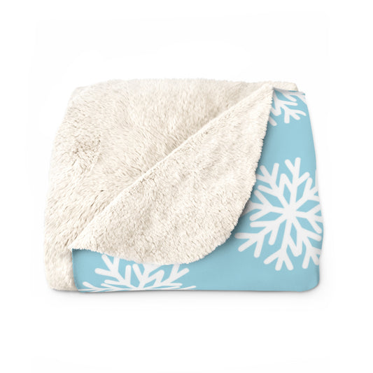 Holiday Pitbull Sherpa Fleece Blanket