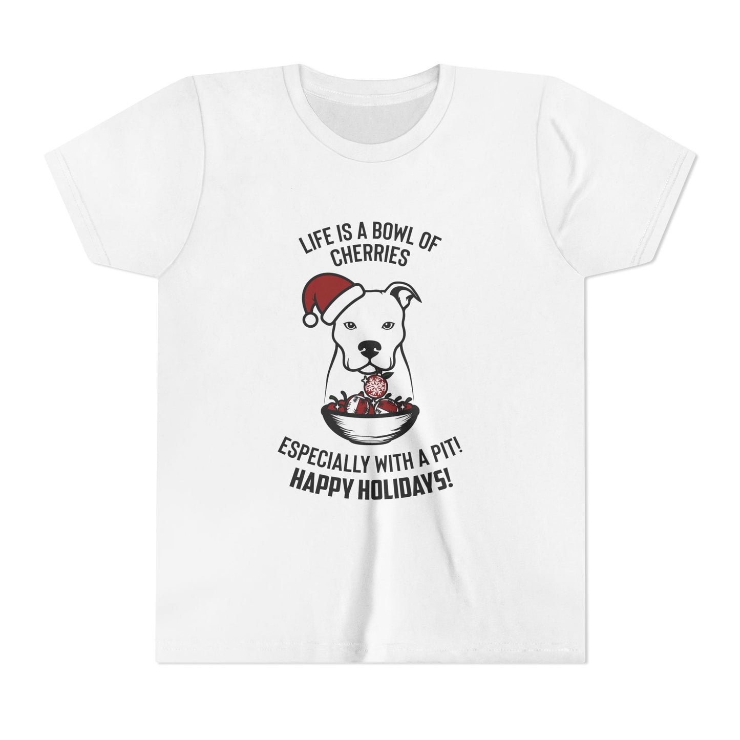 Holiday Pitbull Youth Short Sleeve Tee