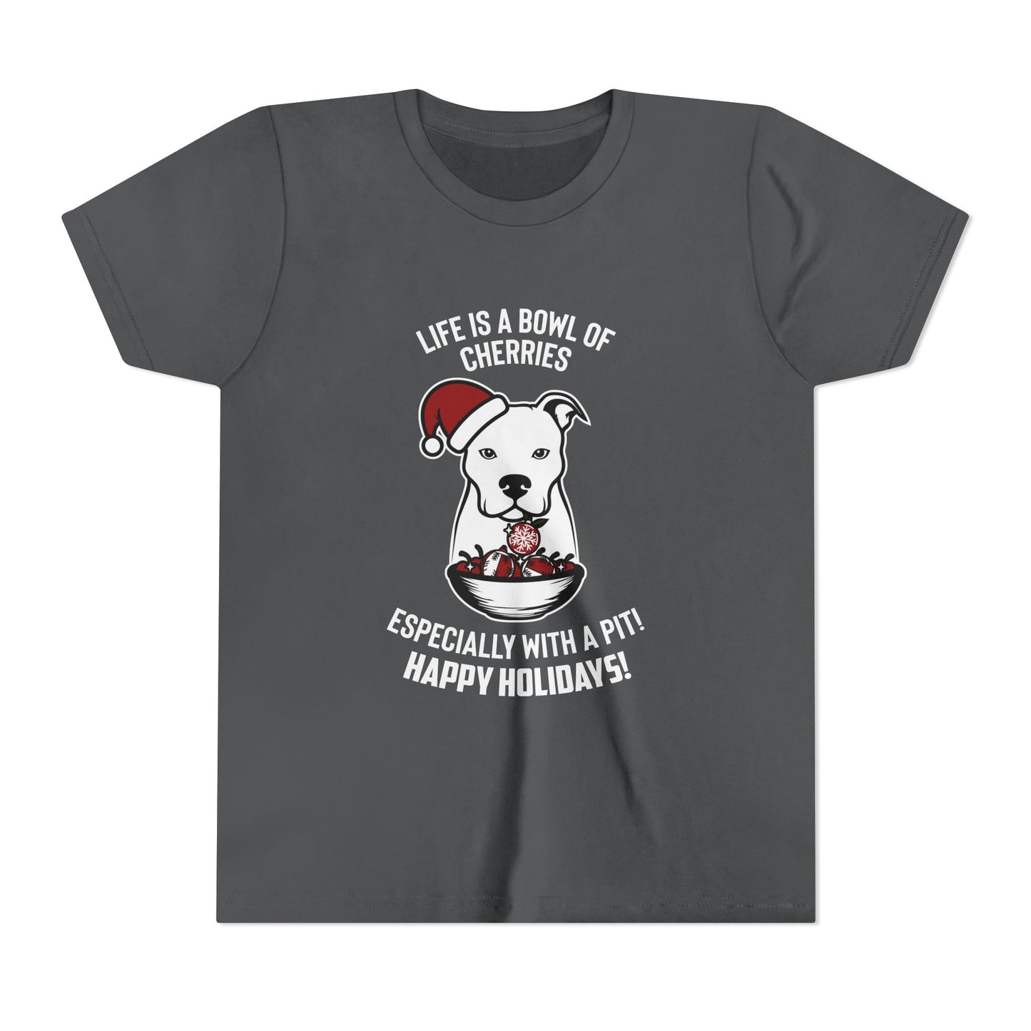 Holiday Pitbull Youth Short Sleeve Tee