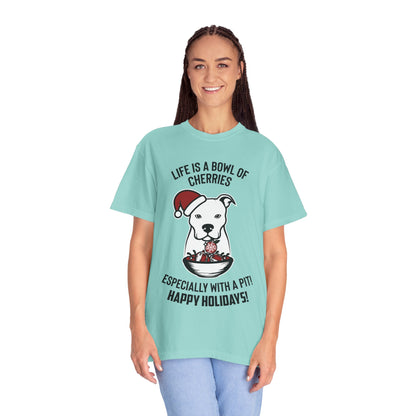 Holiday Pitbull Unisex Tee