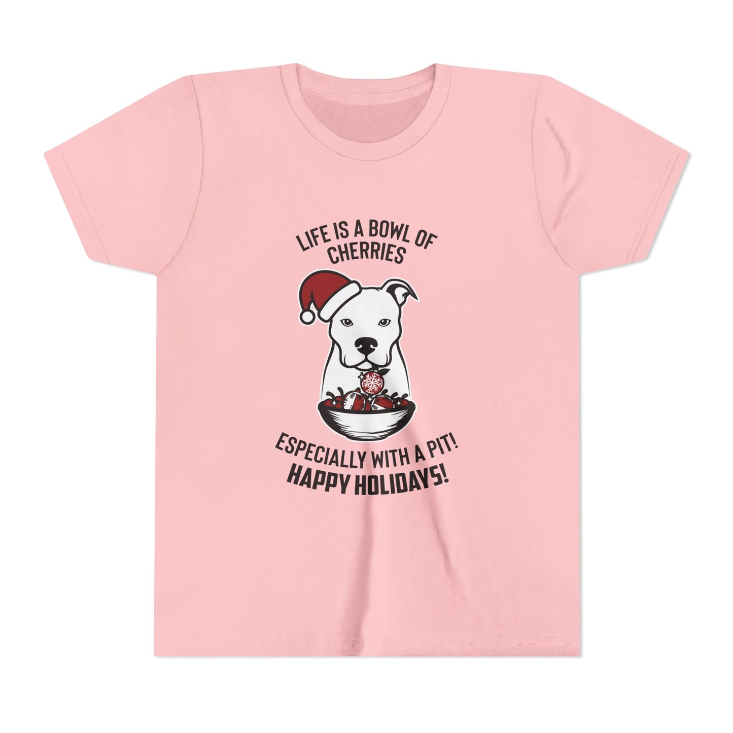 Holiday Pitbull Youth Short Sleeve Tee