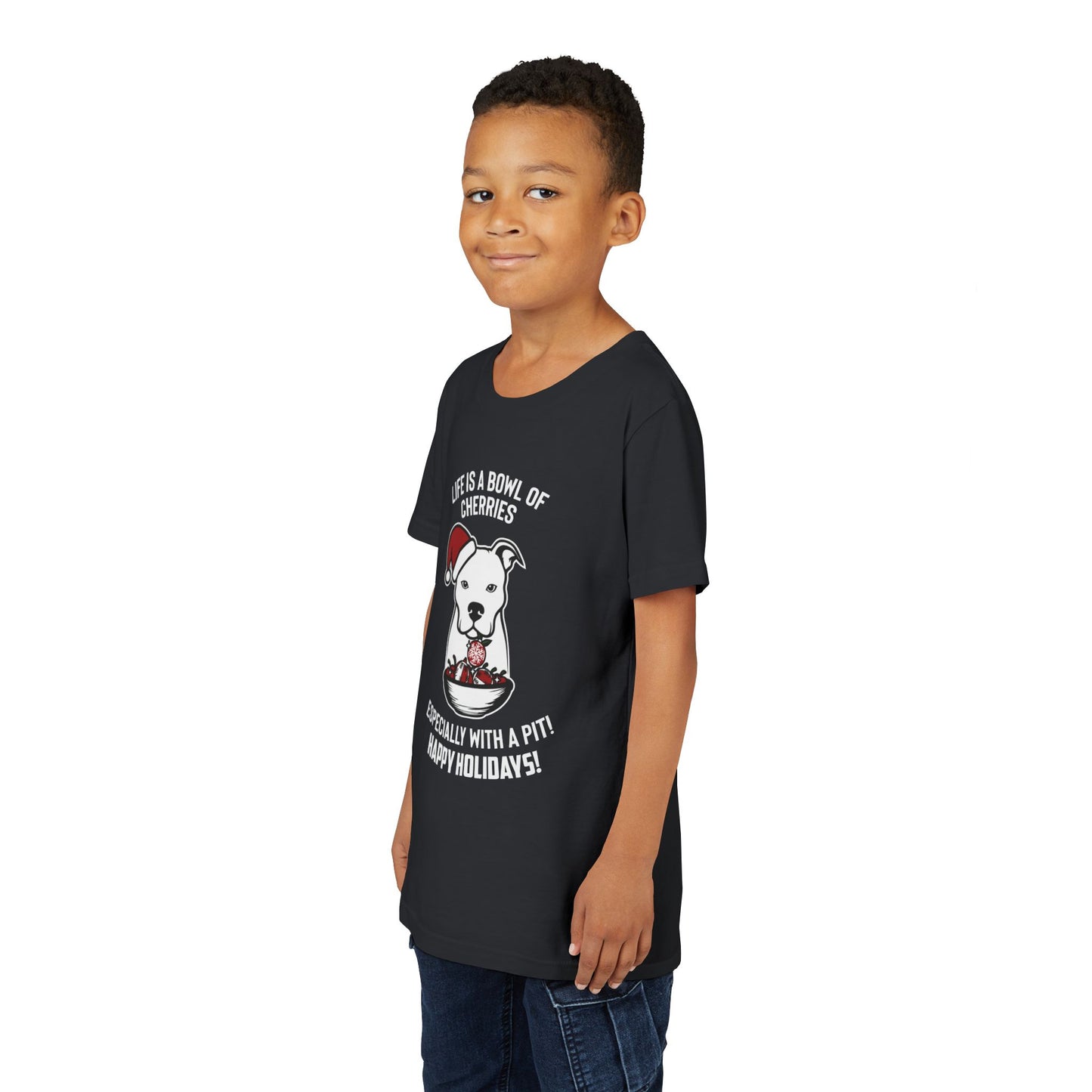Holiday Pitbull Youth Short Sleeve Tee