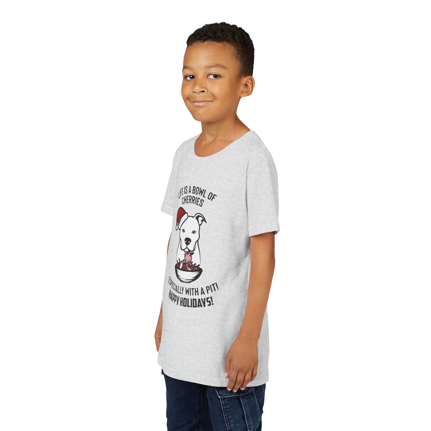 Holiday Pitbull Youth Short Sleeve Tee