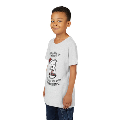 Holiday Pitbull Youth Short Sleeve Tee