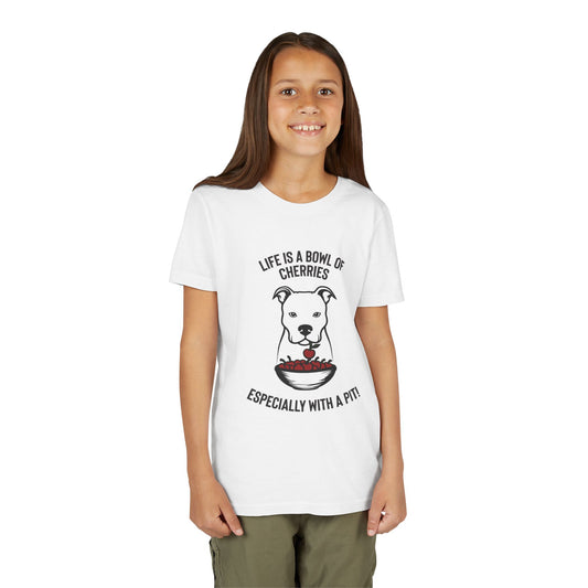 Life Is A Bowl of Cherries Youth Short Sleeve Tee