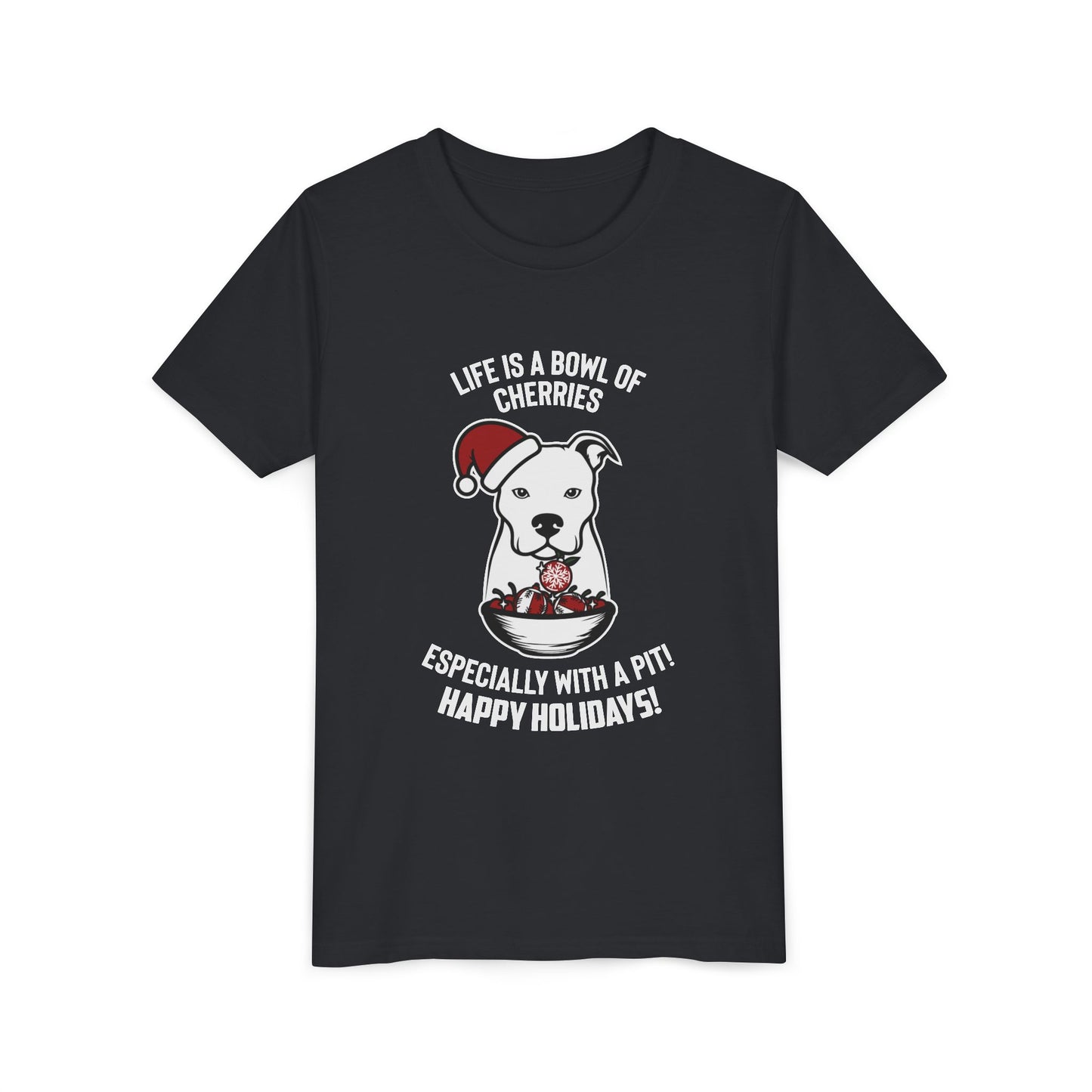 Holiday Pitbull Youth Short Sleeve Tee