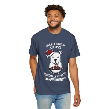 Holiday Pitbull Unisex Tee