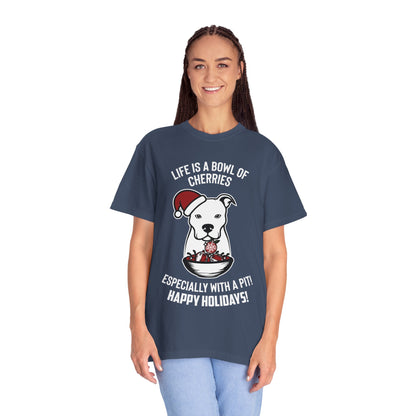 Holiday Pitbull Unisex Tee