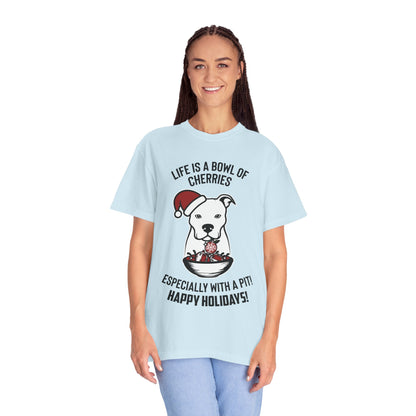 Holiday Pitbull Unisex Tee