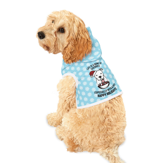 Holiday Pitbull Pet Hoodie