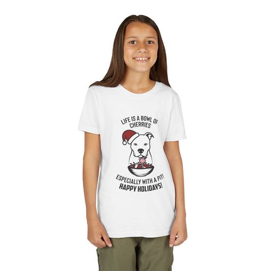 Holiday Pitbull Youth Short Sleeve Tee
