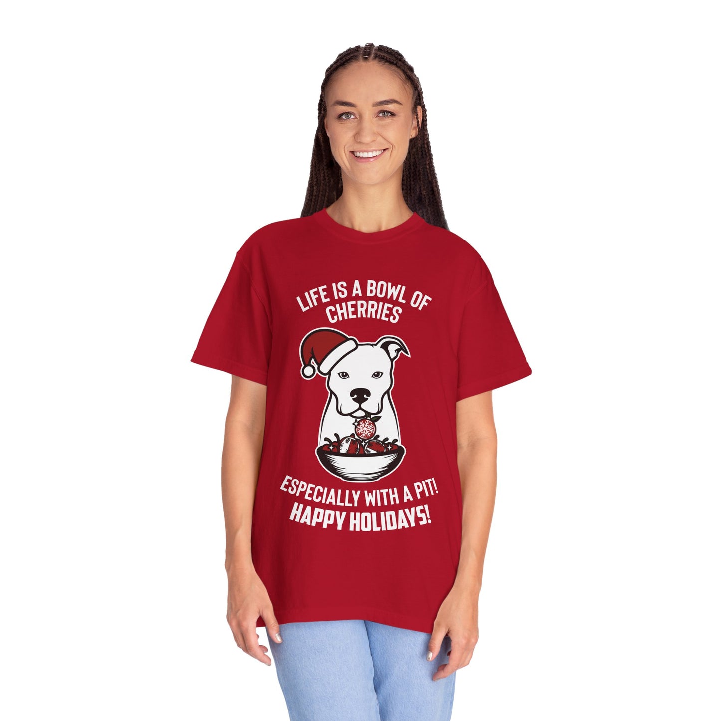 Holiday Pitbull Unisex Tee